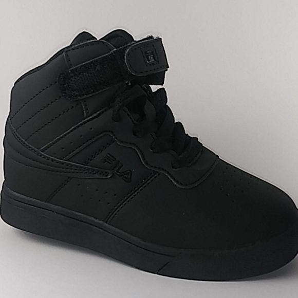 black fila high tops